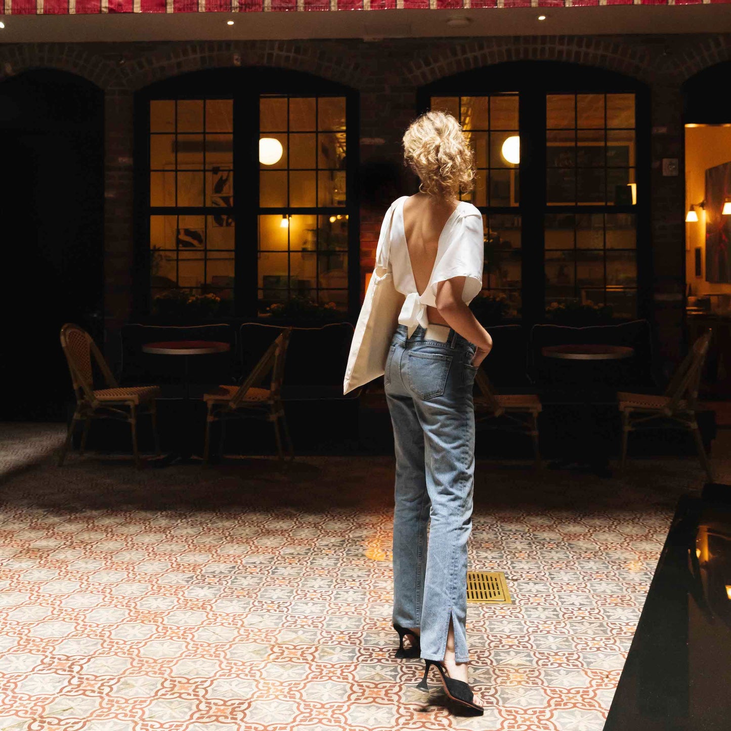 The Lala Top in White