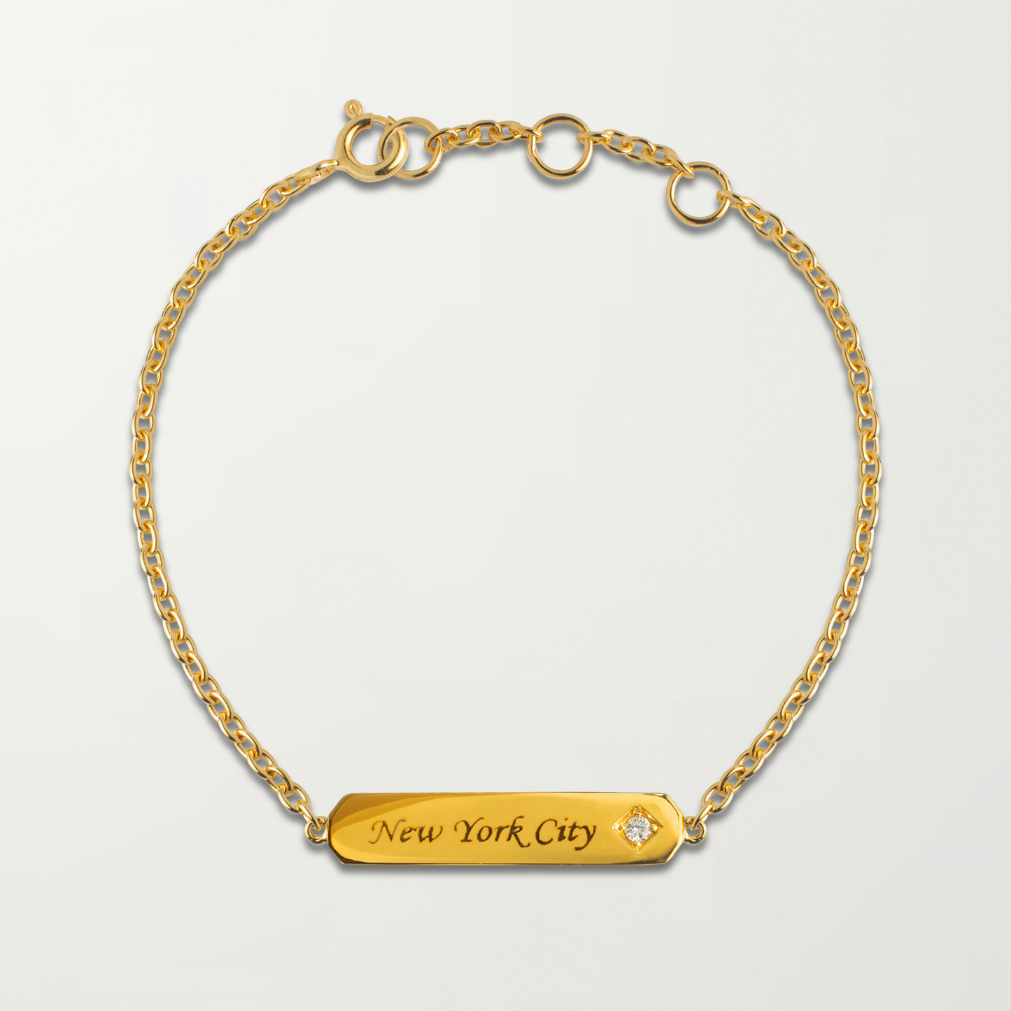 The Custom Nameplate Bracelet