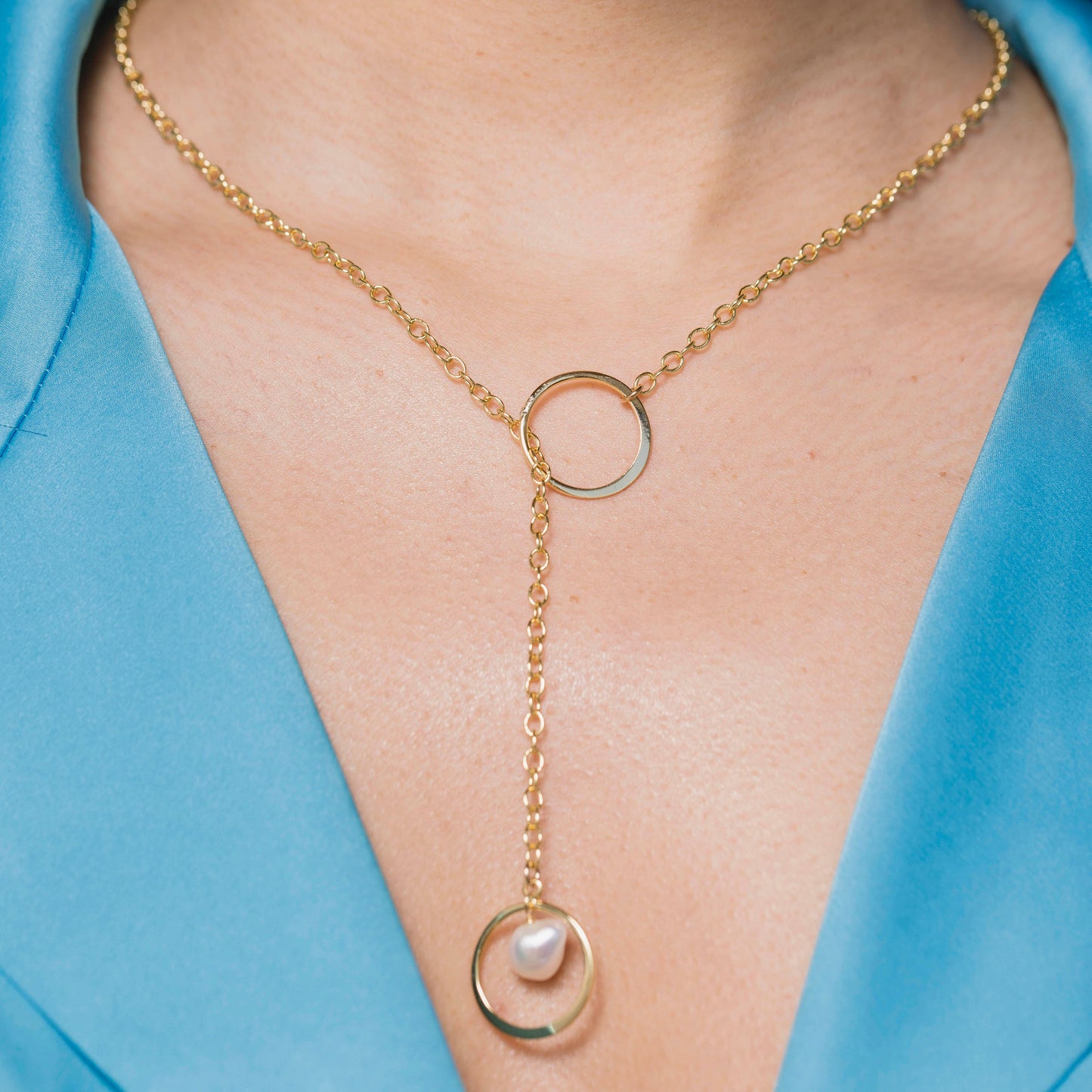 The Girona Lariat Necklace