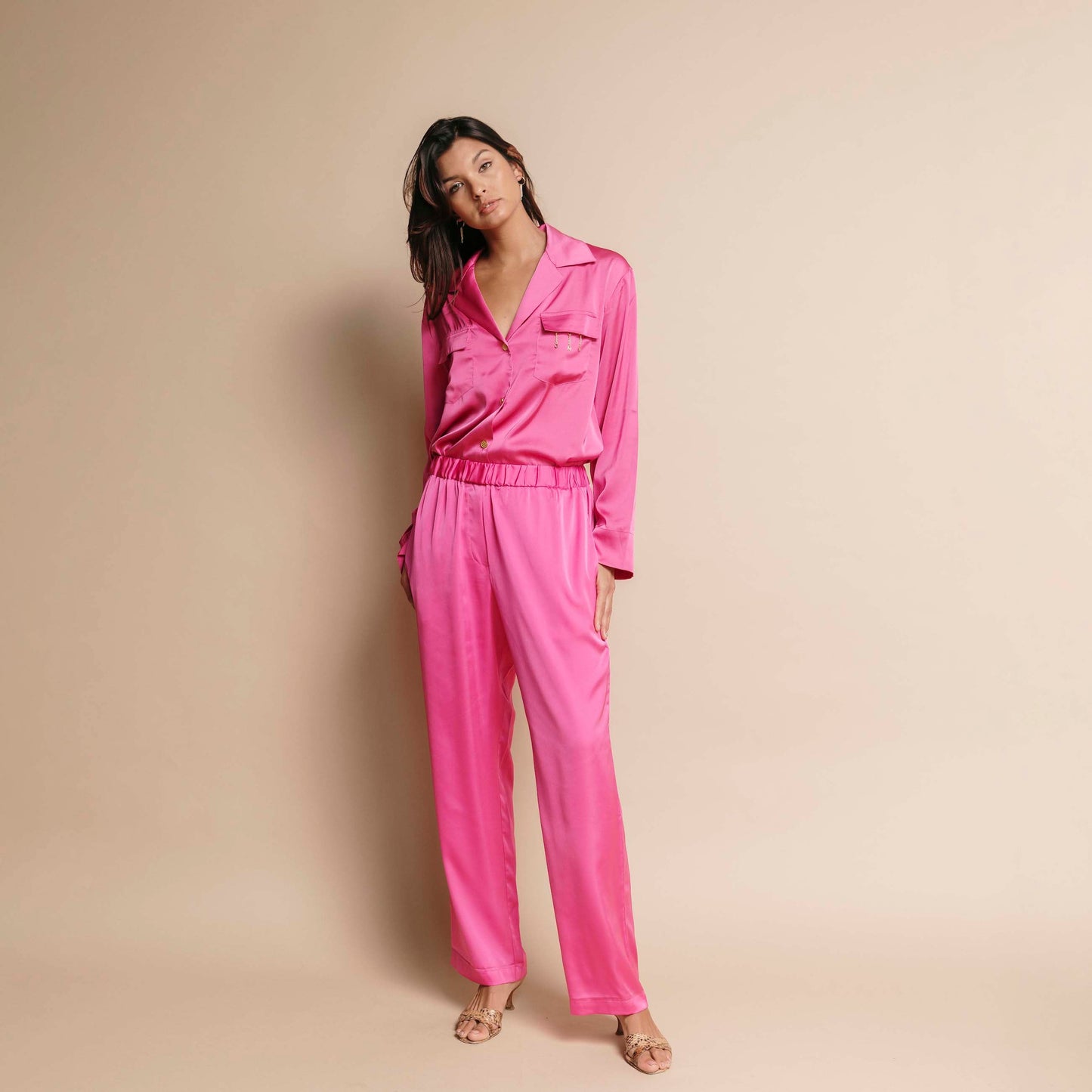 The Co-ord Set in Fuchsia