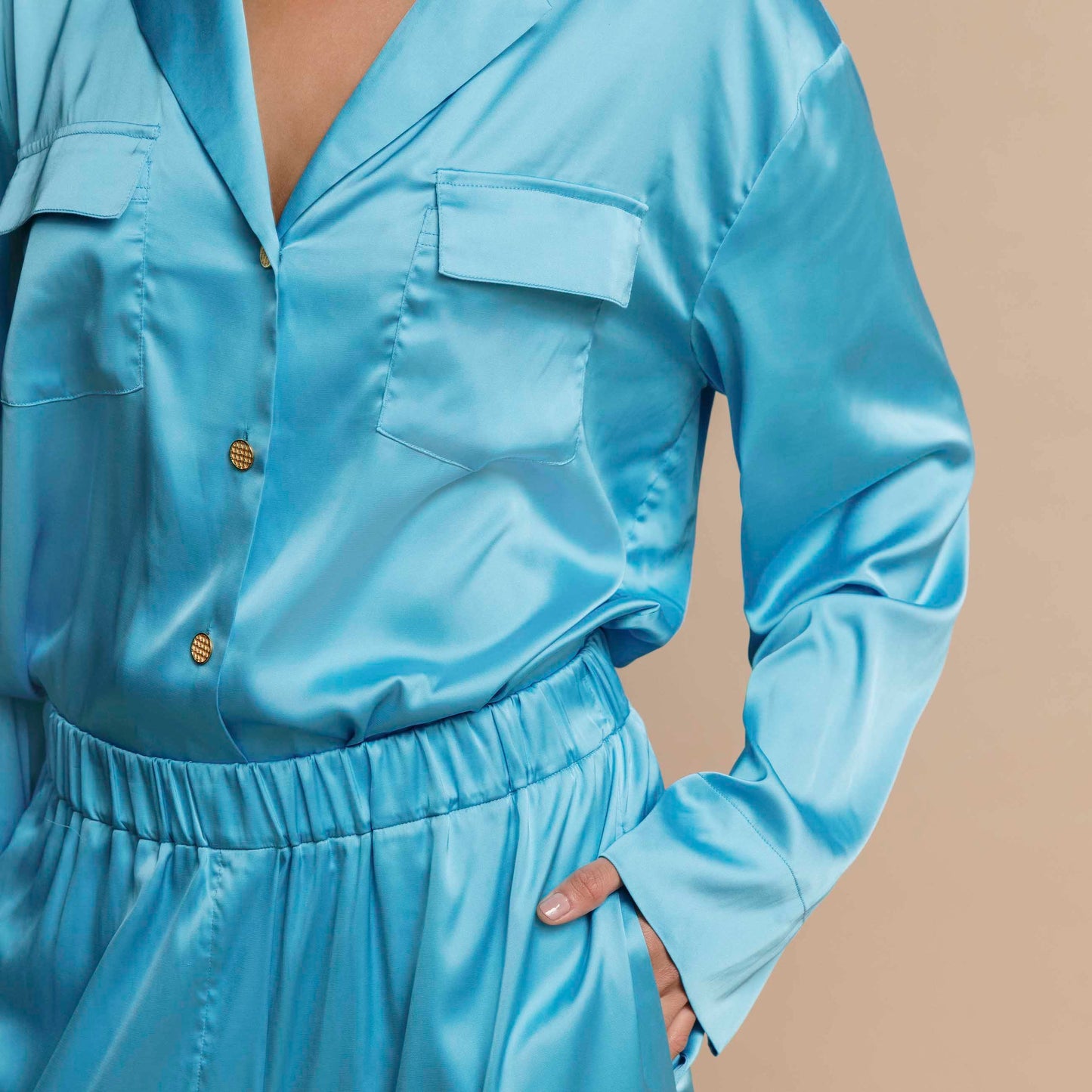 The Co-ord Set in Aqua