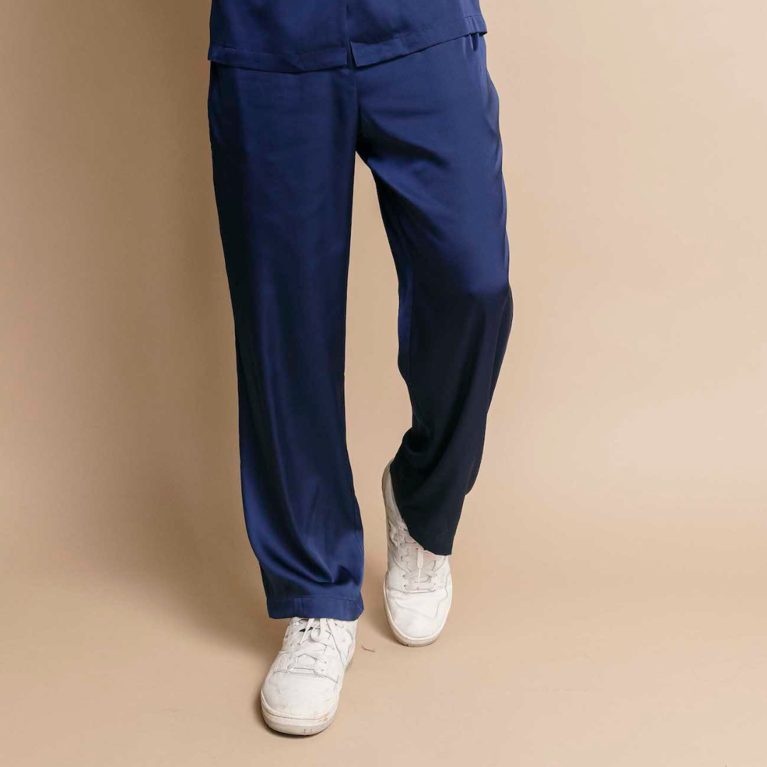 The Jet Set Pant in Mediterranean Blue