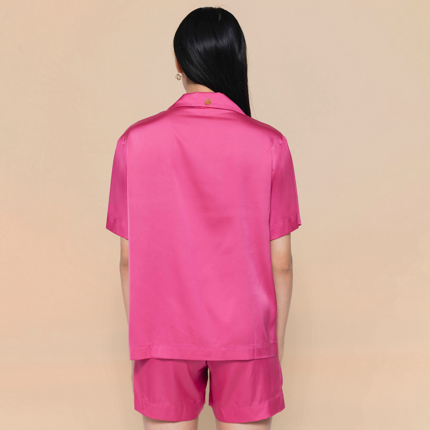 The Short Set Top in Fuchsia