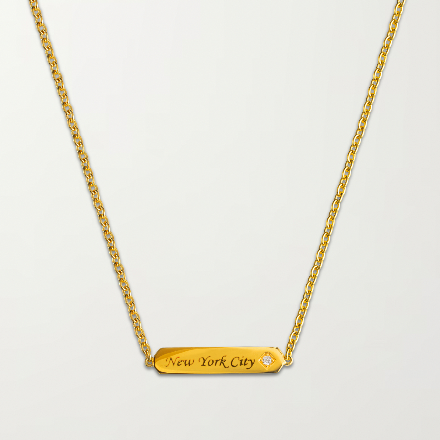 The Custom Nameplate Necklace