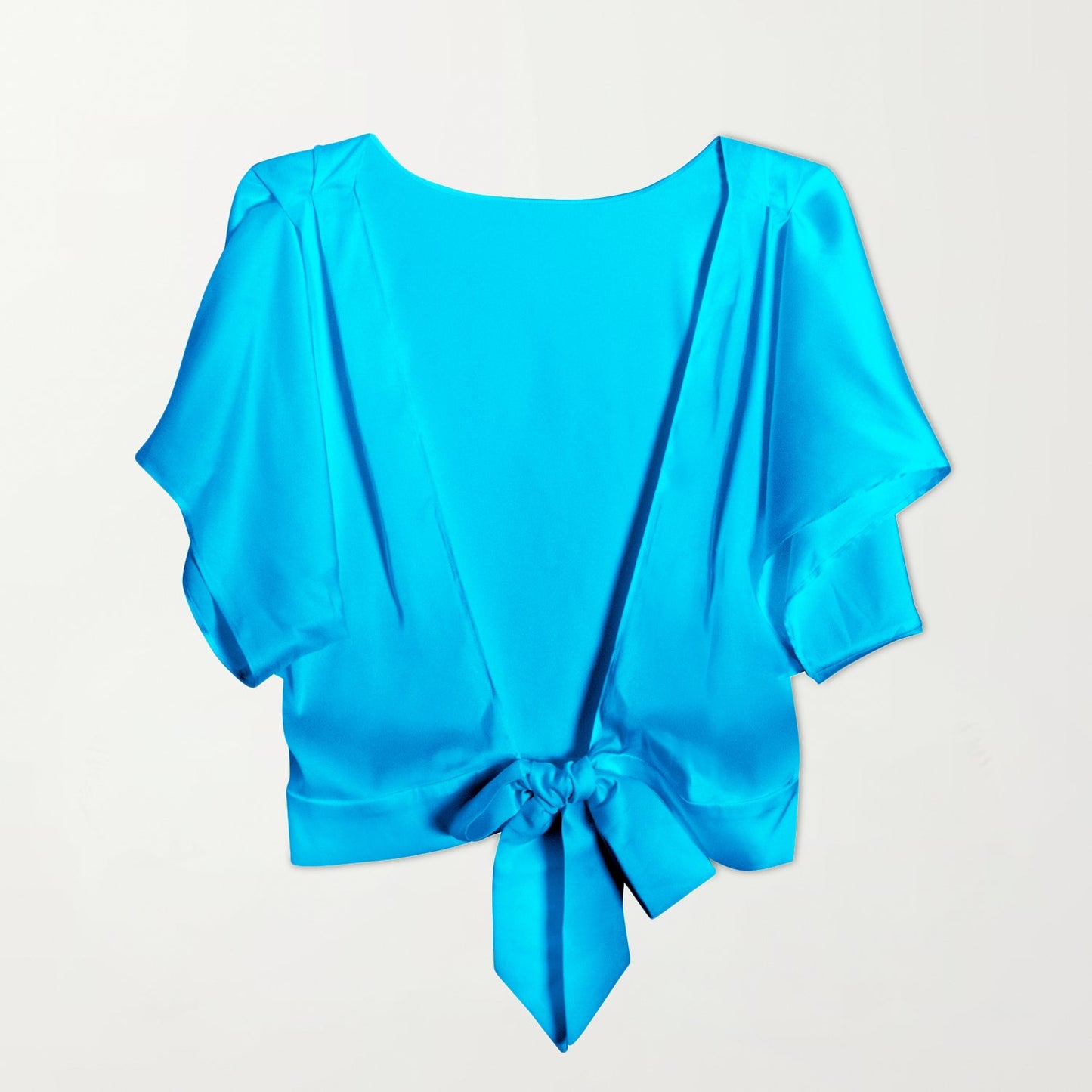 The Lala Top in Aqua