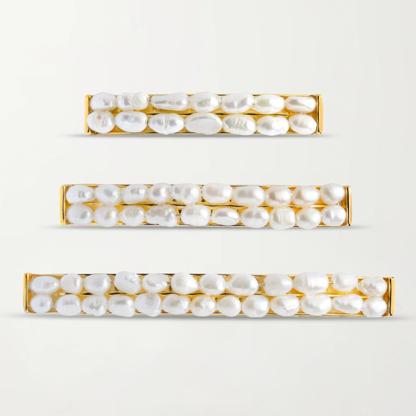 The Pearl Hair Barrette - Medium