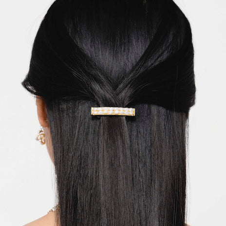 The Pearl Hair Barrette - Mini