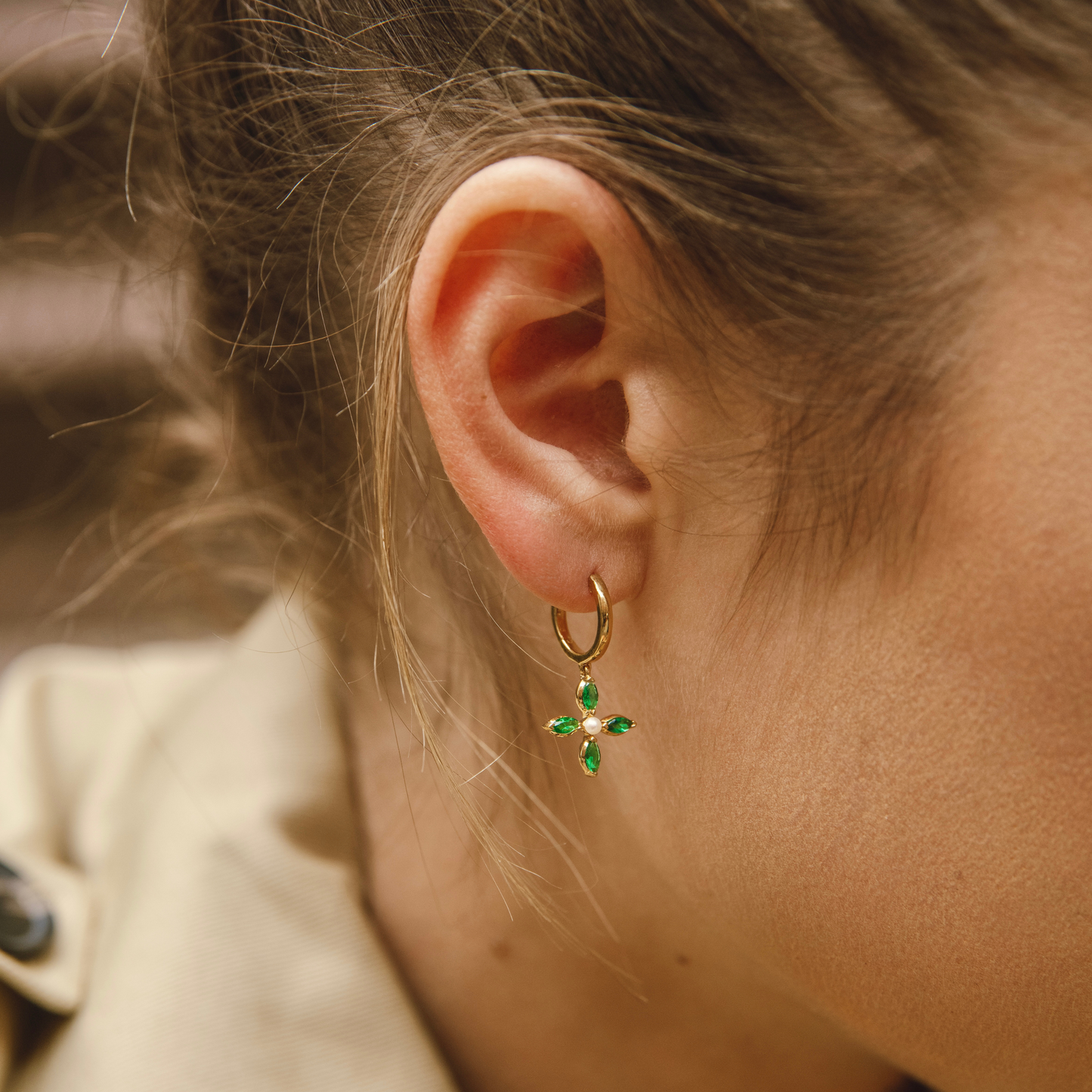 The Campo Huggie Earring